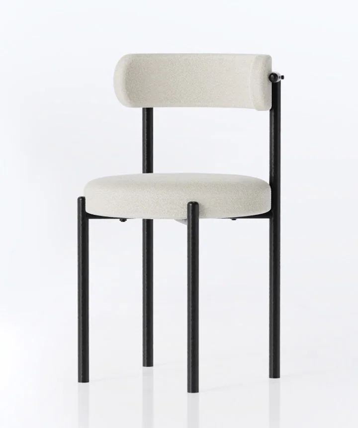 Minimalistische eetkamerstoelen in moderne stijl DC3, 4 stuks