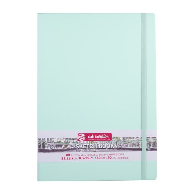 Schetsboek Talens Art Creation 80 vel 140gr 210x297mm frisse munt