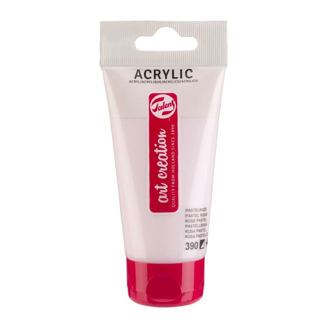 Acrylverf Talens Art Creation 390 pastelroze tube à 75ml