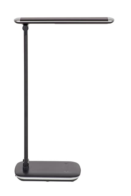 Bureaulamp MAUL Jazzy LED voet dimbaar + USB-poort zwart