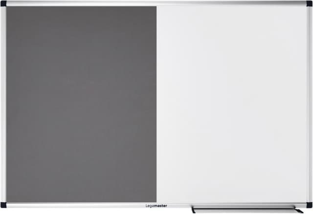 Combibord Legamaster UNITE grijs vilt-whiteboard 60x90cm