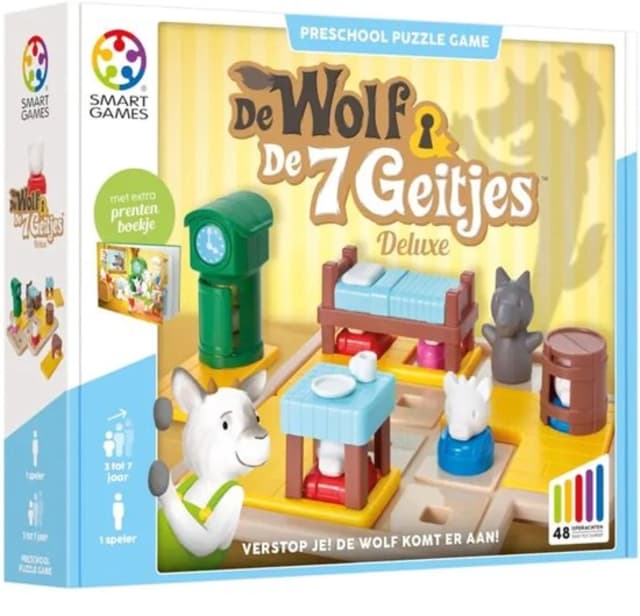 Spel De wolf de 7 Geitjes