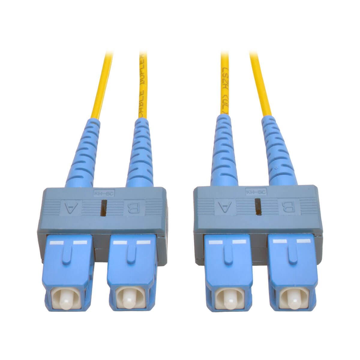 Tripp Lite N356-05M InfiniBand en Glasvezelkabel 5 m 2x SC OFNR Blauw, Geel