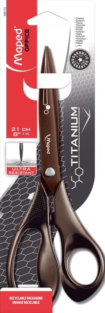 Schaar Maped Titanium 21cm zwart