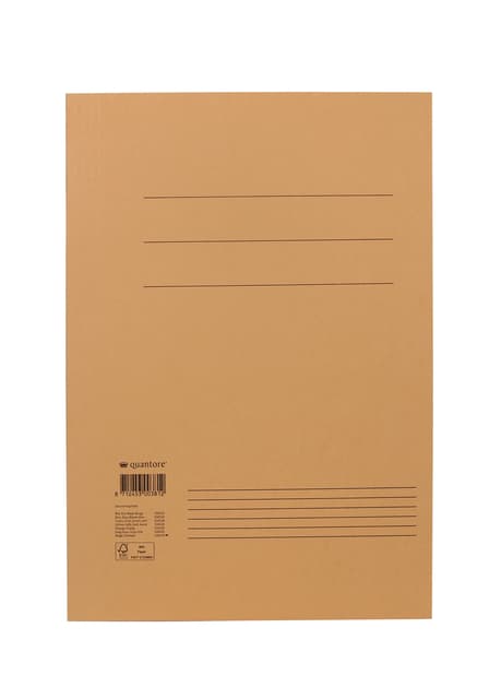 Dossiermap Quantore folio 300gr chamois