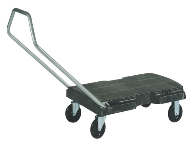 Transportkar Rubbermaid Triple Trolley inklapbaar 227kg zwart