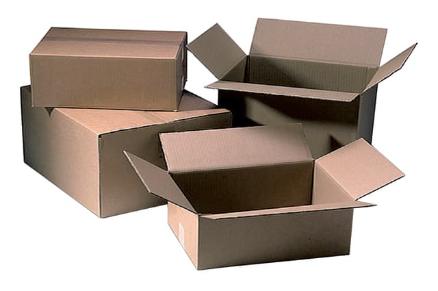 Amerikaanse vouwdoos CleverPack 217x304x150mm B-golf bruin 20 stuks
