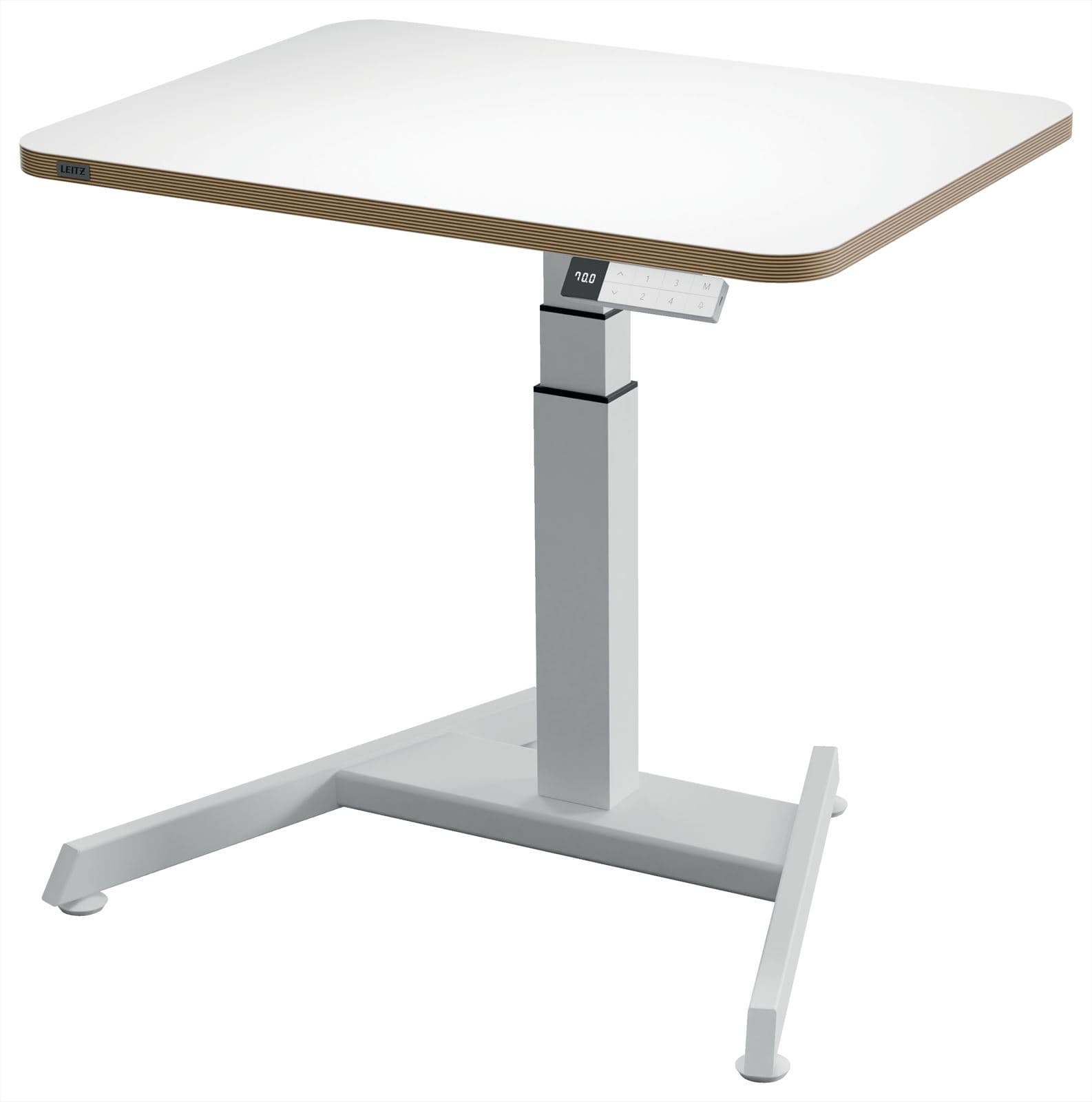 Elektrisch zit-sta bureau Leitz Ergo klein wit