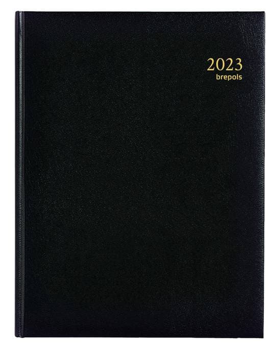 Agenda 2027 Brepols Timing Lima 7dagen/2pagina's zestalig zwart